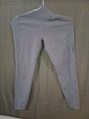 Women's Light Blue High-Waist Performance Leggings